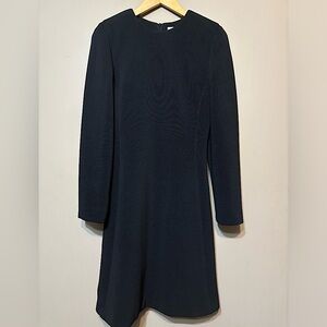 MARISA MINICUCCI Designer Structured Black Dress